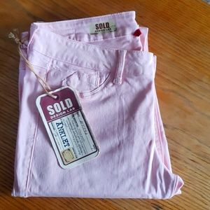 Design Lab Pink Ankle Pants